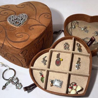 Brighton Jewelry Box And Various Charms And More!