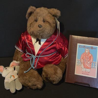 Gund “The Last Elegant Bear” Plush Bear And Book