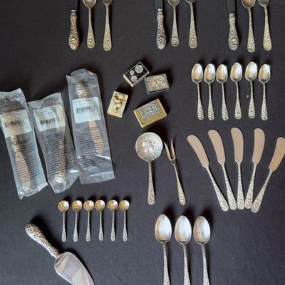Sterling Silver - Steiff “Rose” pattern - Children sets + more 