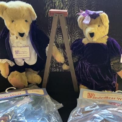 The Vanderbears Lot 2 : Cornelius & Alice Musical Soireé Plus Clothing Sets