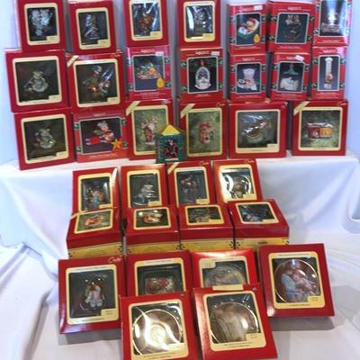 Carlton & Enesco Large Collection Ornaments 