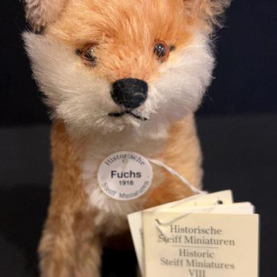 Steiff Miniatures Fox