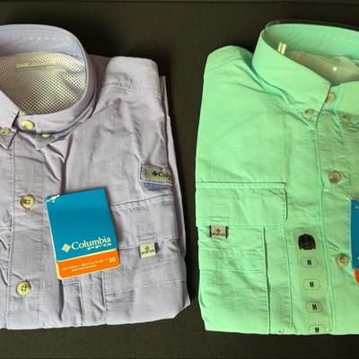 Columbia - Men’s Longsleeved Outdoor shirts - Size M - BRAND NEW 