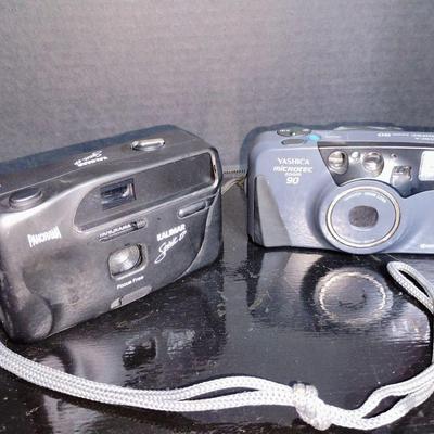 Lot of 3 Vintage Cameras – Kalimar Spirit SP Panorama, Yashica Microtec Zoom 90, Instamatic 174 
