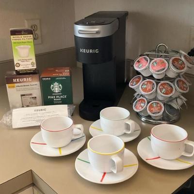 Keurig Coffee Maker Sasaki Coffee Cups With saucers