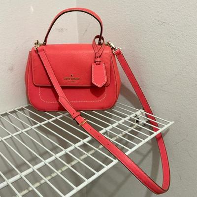 Kate Spade Flamingo Pink Thompson Street Justina Satchel
