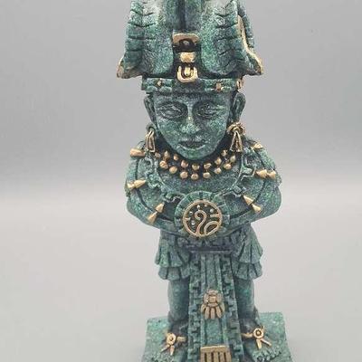 Mayan Jaina Warrior Sculpture 