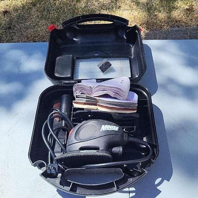 Craftsman Mouse Sander/ Polisher, Pads, & Case