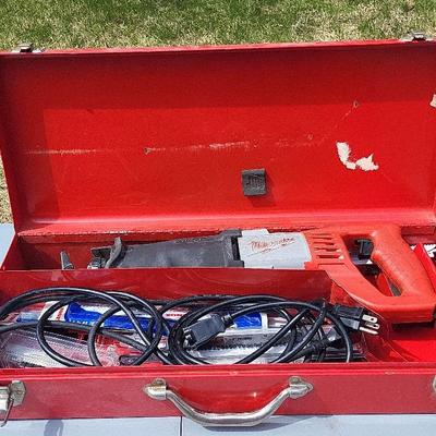 Milwaukee Sawzall Heavy Duty & Saw Blades 