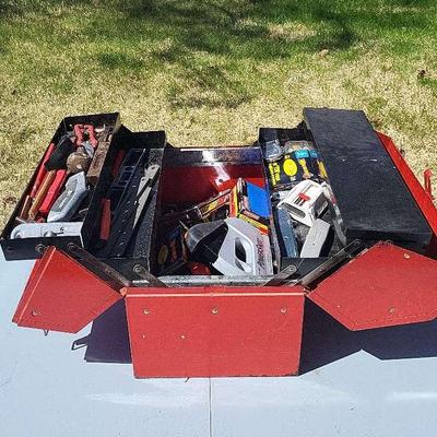 Craftsman Folding Toolbox & Contents 