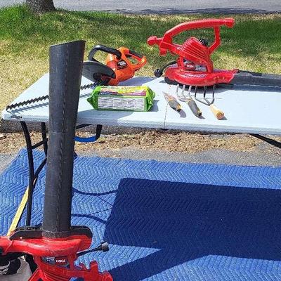 Toro & Black & Decker Lawn Maintenance Tools