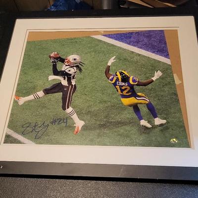 Stephon Gilmore from Sure Shot Promotions Autographed and Stamped