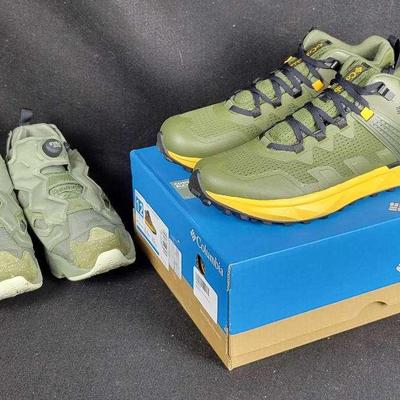 (2) Pair Of Men's Shoes Size 12 (Columbia Are Brand New)
