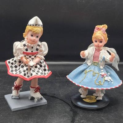 (2) Madame Alexander Figurines