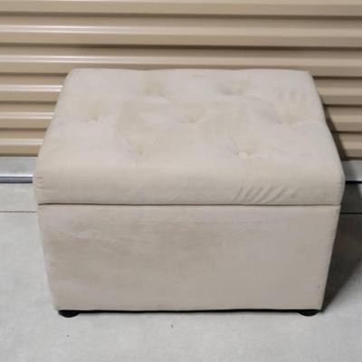 Upholstered Storage Ottoman
