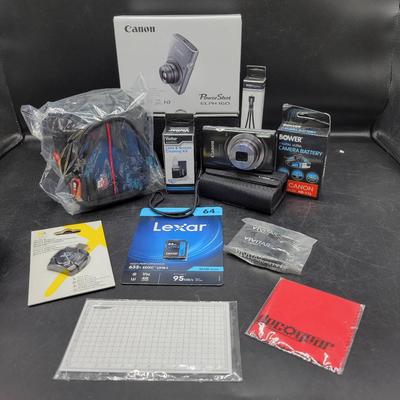 Canon Power Shot ELPH 160 Digital Camera & Accessories