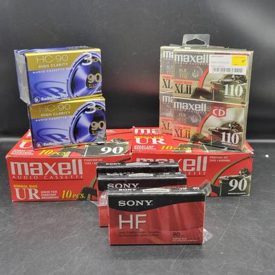 Assorted NEW Audio Cassettes