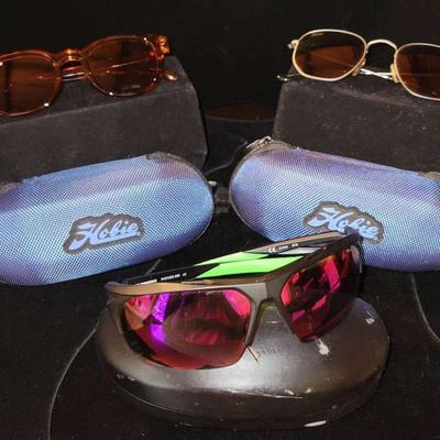 (3) Pair Of Sunglasses w/cases
