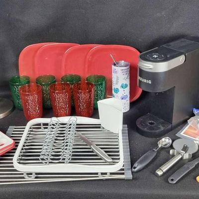 Keurig Coffee Maker & Assorted Kitchen Items