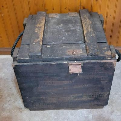 Antique Ammo Box