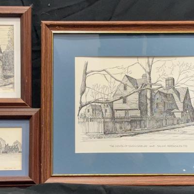 3-Historic Massachusetts Prints