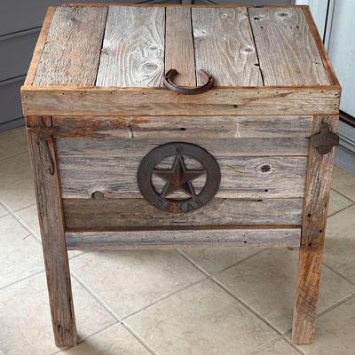 Big Texas Rustic Cooler