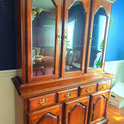 Timeless Kincaid China Cabinet and Buffet Set