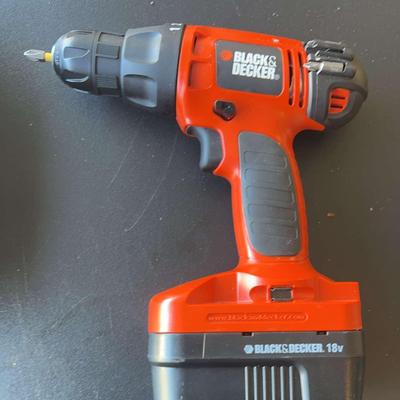 Black & Decker 18v Power Drill