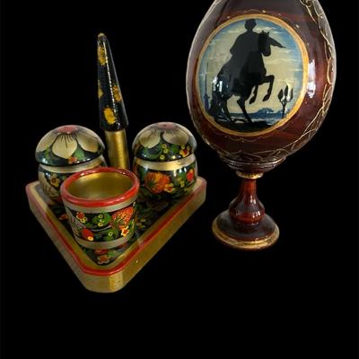 Great "Egg"spectations. Perfect for collectors with a love for Russian artistry and Western culture.