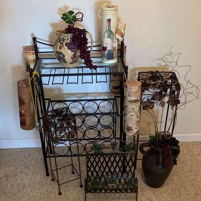 Metal Bar Rack, Magazine Rack, Plant Stand/Table & More