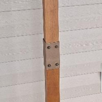 Mahogany & Metal Hat Stand