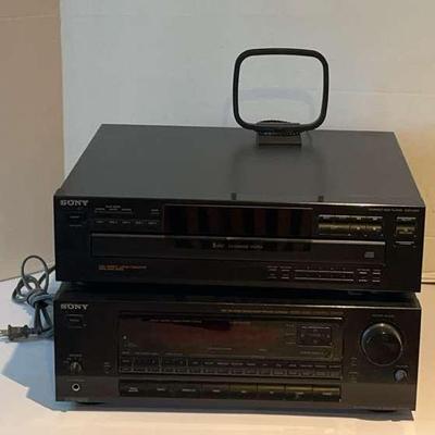 Sony A/V Control Center with CDP-C245 5-Disc Player
