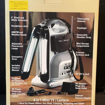 Home Accents “Lifestyles” 8-in-1 Mini TV / Lantern