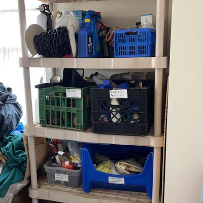 Shelving And Contents