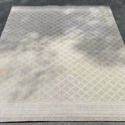 Unique Loom "Outdoor Trellis Collection" Area Rug (Chocolate)