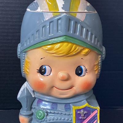 Vintage Knight Cookie Jar