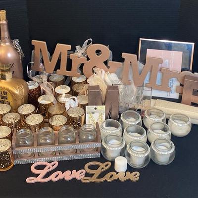 Mr & Mrs Wedding Decor