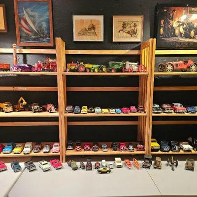 TONS of die cast cars of all sizes and kinds