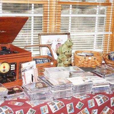 Country, blue grass and popular artist CD's