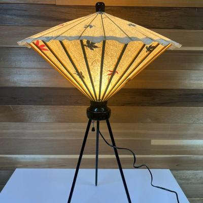 Rare 1950's Kasa Tripod paper Lamp