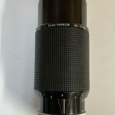 80-200 Zoom Nikkor Lens