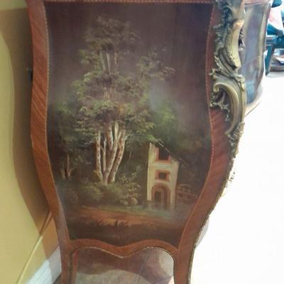 Hand painted chest