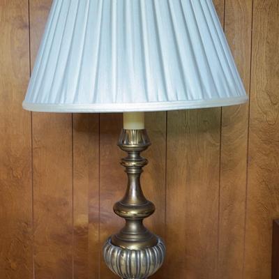 Tall Brass Lamp #1