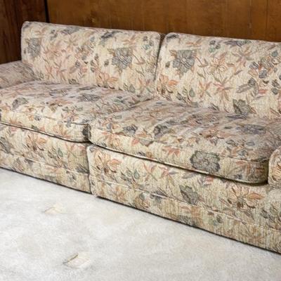 Hollywood Regency Style Split Sofa