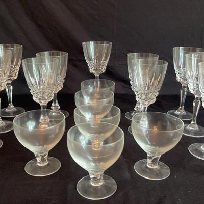 Crystal Glasses- Cristal d'Arques