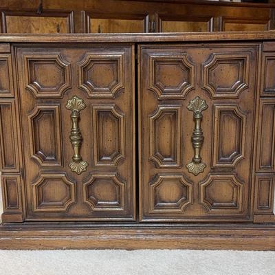 Vintage Hollywood Regency Style Side Table