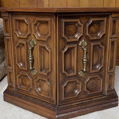 Hollywood Regency Style Side Table