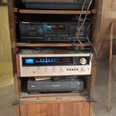 Stereo System and Cabinet