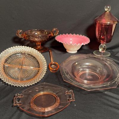 Pretty In Pink Depression Glass