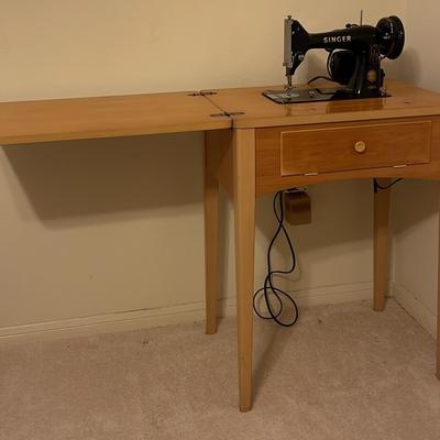 Singer Sewing Machine In Cabinet, 2nd Floor